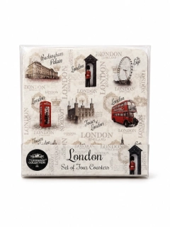 Sada korkových prostírání London – 4 ks