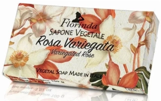Tuhé vonné mýdlo Rosa Variegata 100 g
