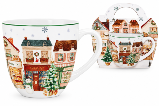 Porcelánový hrnek v dárkovém balení Christmas City 2
