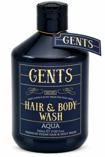 Pánský sprchový gel na vlasy a tělo Aqua 510 ml
