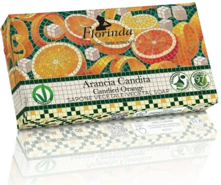 FLORINDA Tuhé mýdlo Mosaic Candied Orange 100 g