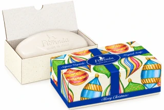 FLORINDA Vánoční vonné mýdlo v dárkové krabičce Christmas Balls 140 g