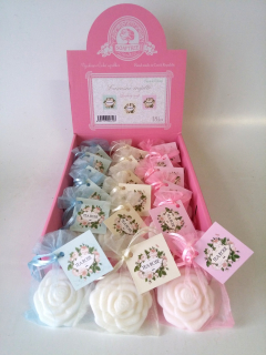 Mýdlo růžička- Tea rose 30g