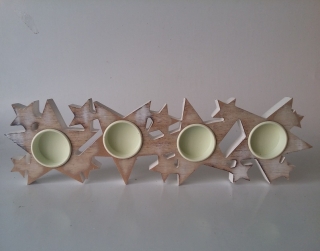 Svícen advent hvězdy