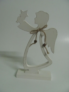 Anděl na postavení s hvězdou